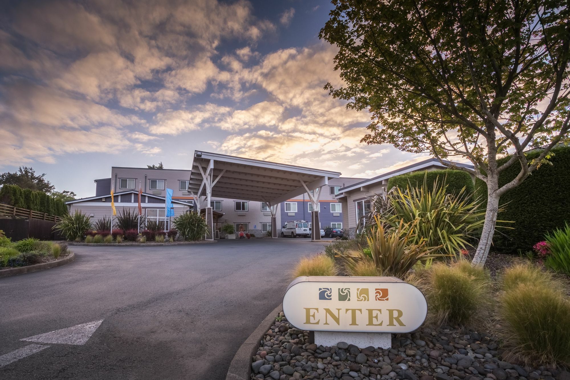 לינקולן סיטי Inn At Wecoma מראה חיצוני תמונה